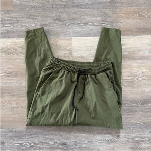 Old Navy Olive Green Tapered Sweatpants